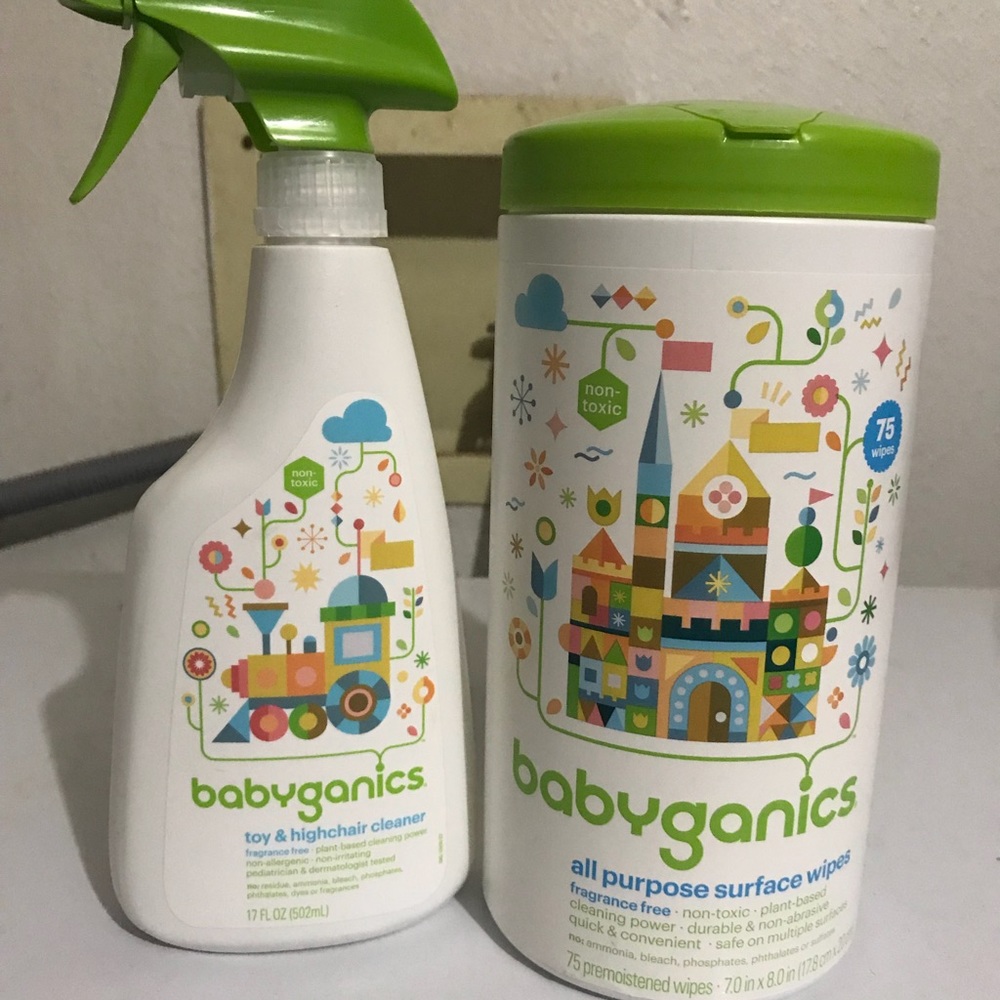 Babyganics cleaning products